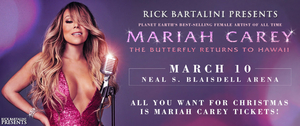 Global Music Icon Mariah Carey Returns To Honolulu This March 