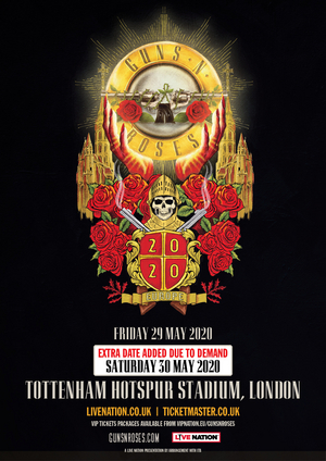 Guns N' Roses Add Another UK Date Due To Demand 