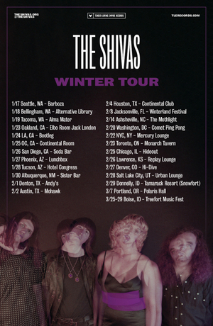The Shivas Announce US Tour Dates & Share 'Can't Relax' Video 