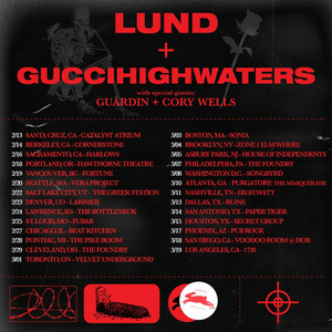 Cory Wells Announces Tour with Lund & Guccihighwaters 
