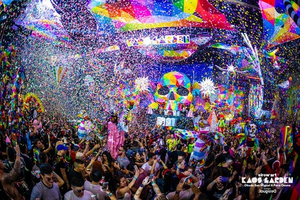 Kaos Garden The First Immersive Experience of Elrow'Art Made its New York Debut at Avant Gardner 