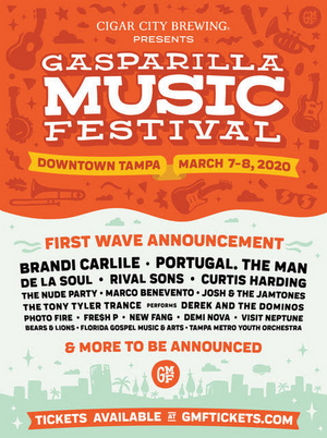Gasparilla Music Festival 2020 Reveals First Wave of Bands 