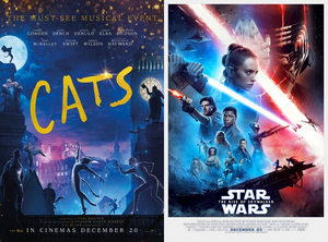 CATS Film Set to Bring in $7 Million in Opening Weekend; New STAR WARS on Track For $400 Million 