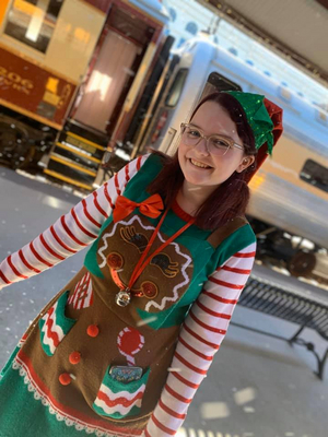 BWW Blog: Elf on a Shelf? More Like Elf on a Train! Image