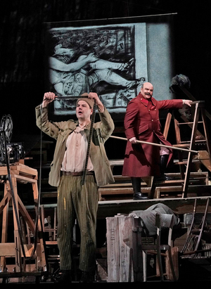 Review: Met Audiences Learn to Love WOZZECK in Kentridge Production, with Mattei, Led by Nezet-Seguin  Image