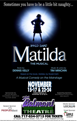 Review: A Whipsmart MATILDA at the Belmont Image