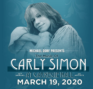 The Music of Carly Simon Announces Initial Lineup 