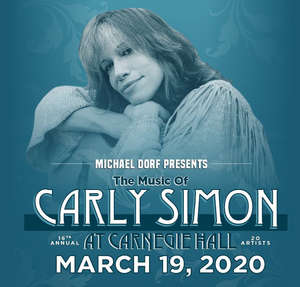 The Music of Carly Simon Announces Initial Lineup Image