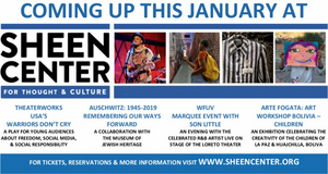 The Sheen Center Releases Upcoming Schedule 