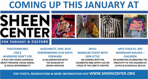 The Sheen Center Releases Upcoming Schedule Image