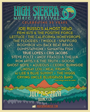 High Sierra Music Festival Reveals Initial Lineup For 30th Year Celebration Image