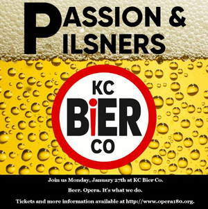 Opera180 Announces  Passion & Pilsners At KC Bier Co.  Image