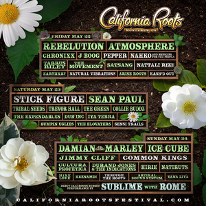 The 11th Annual California Roots Music and Arts Festival Announce Third Round Of Artists 
