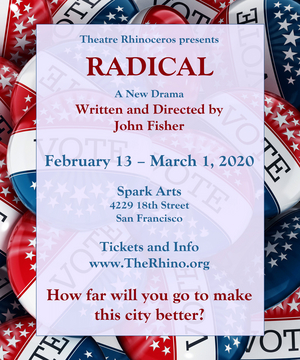 Theatre Rhinoceros Presents RADICAL By John Fisher  Image