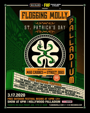 Flogging Molly's Annual St. Patrick's Day Festival Announced 