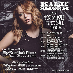 Kalie Shorr Announces 'Too Much to Say Tour' 