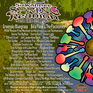 Suwannee Spring Reunion Adds Greensky Bluegrass, Bela Fleck and The Flecktones, Sierra Hull 