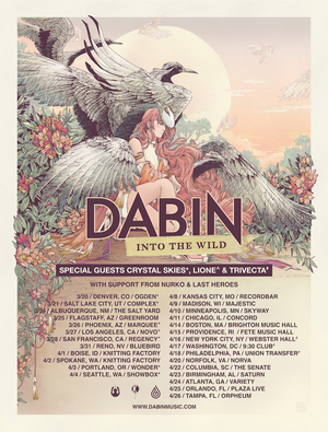 Dabin Announces 'Into The Wild' US Tour & New Single Image