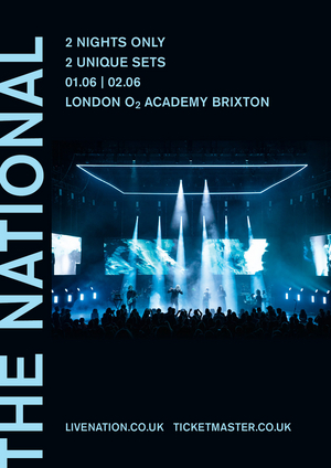 The National Announce Two Shows For Summer 2020 At The O2 Academy Brixton 