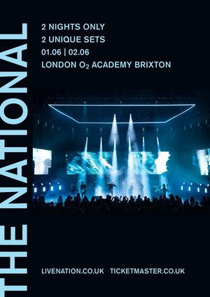 The National Announce Two Shows For Summer 2020 At The O2 Academy Brixton Image