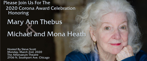 Mary Ann Thebus And Michael And Mona Heath To Receive 2020 Corona Award 