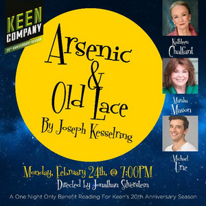 Kathleen Chalfant, Michael Urie and More To Star in Keen Company Benefit Reading of ARSENIC & OLD LACE 