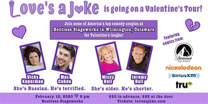 LOVE'S A JOKE - VALENTINE'S COMEDY SPECIAL at Bootless Stageworks Image