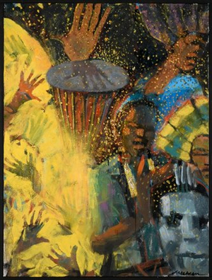 Regis College Fine Arts Center Will Presents MARDI GRAS INDIANS and Other Works by Robert Freeman 