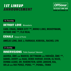 OFFSónar Reveal First Lineups Featuring Moodymann, Daniel Avery, HAAi, Kobosil & More