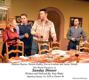 Review: SUNDAY DINNER Proves to be a Challenge When Family Secrets are Revealed 