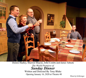 Review: SUNDAY DINNER Proves to be a Challenge When Family Secrets are Revealed 