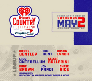 Dierks Bentley, Sam Hunt, Lady Antebellum to Perform at the 2020 iHeartCountry Festival 