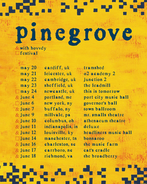 Pinegrove Announce New 2020 Tour Dates With Hovvdy 