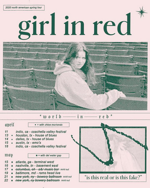 girl in red Announces US Spring Tour 