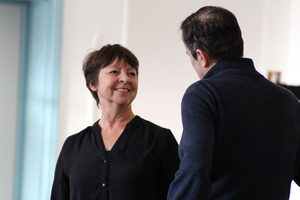 Photo Flash: In Rehearsal with BANG BANG! by John Cleese at Exeter Northcott Theatre Image