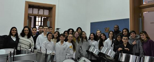 Jewish, Christian & Muslim Children from Israel Perform in Peace Drums Steel Band  Image