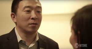 Andrew Yang and Senator Amy Klobuchar Featured on Upcoming Episode of THE CIRCUS  Image