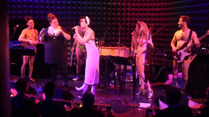 Video: Andrew Keenan-Bolger, Bonnie Milligan, Natalie Walker and More Join The Skivvies On Stage at Joe's Pub  Image