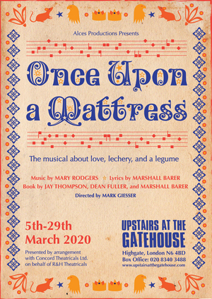 Beth Burrows and Theo Toksvig-Stewart To Star In ONCE UPON A MATTRESS At The Gatehouse 