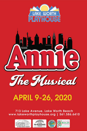 ANNIE THE MUSICAL Comes to The Lake Worth Playhouse 