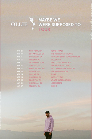 Ollie Announces US Tour Dates 
