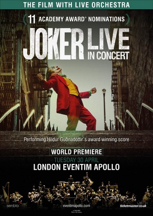 JOKER to be Screened with Live Orchestra in Upcoming Concert Tour 