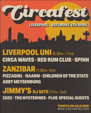 Circa Waves Announce Sold-Out Festival Image