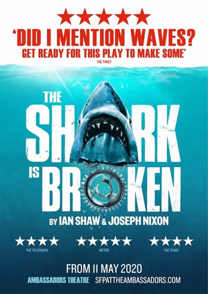 THE SHARK IS BROKEN Will Play A Strictly Limited Run At The Ambassadors Theatre In The West End 