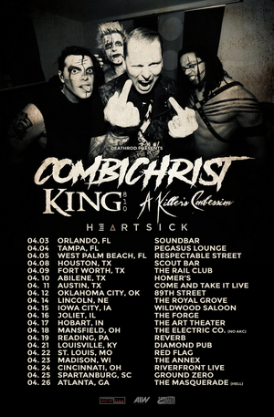 Combichrist Announce U.S. Tour with KING 810 Image