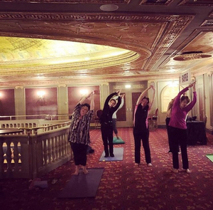 YOGA AT THE PALACE THEATER NEW SIX WEEK SESSION STARTS FEBRUARY 19 PR  Image