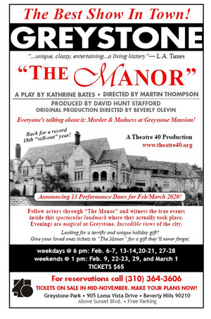Review: THE MANOR Brings a True Tale of Family Wealth and Woe Inside Greystone Mansion in Beverly Hills 