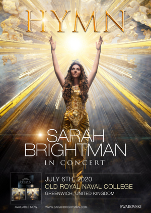 Sarah Brightman Will Return to London For a Show at the Old Royal Naval College 