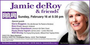 Interview: Jamie deRoy of JAMIE deROY & FRIENDS at Birdland Image