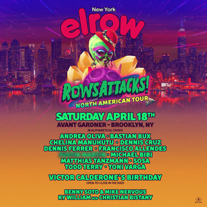 elrow Reveals Full Lineup at Avant Gardner  Image